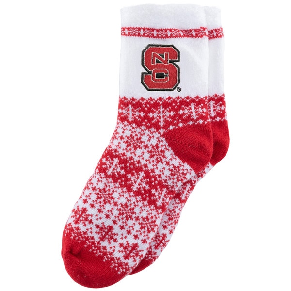 Sock Ladies Crew Holiday S Logo